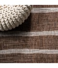 Colonia Berber Stripe Brown/Beige 2 ft. x 10 ft. Indoor/Outdoor Runner Rug