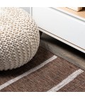 Colonia Berber Stripe Brown/Beige 2 ft. x 10 ft. Indoor/Outdoor Runner Rug