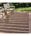 Colonia Berber Stripe Brown/Beige 8 ft. x 10 ft. Indoor/Outdoor Area Rug