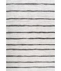 Colonia Berber Stripe Ivory/Black 8 ft. x 10 ft. Indoor/Outdoor Area Rug