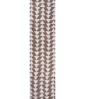 SANTA MONICA Area Rug Andratx Modern Tribal Geometric Brown/Beige 2 ft. x 10 ft. Indoor/Outdoor Runner Rug