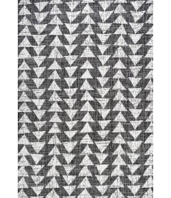 Jonathany Santa Monica SMB126E Black/Ivory Area Rug 7 ft. 9 in. X 10 ft. Rectangle