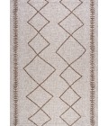 Derya Tribal Diamond Trellis Beige/Brown 8 ft. x 10 ft. Indoor/Outdoor Area Rug