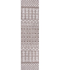 Jonathany Santa Monica SMB130A Beige/Brown Area Rug 2 ft. 2 in. X 8 ft. Runner