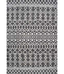 Jonathany Santa Monica SMB130F Black/Ivory Area Rug 3 ft. 1 in. X 5 ft. Rectangle