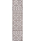 Nokat Tribal Bohemian Beige/Brown 2 ft. x 10 ft. Indoor/Outdoor Runner Rug