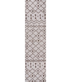 Jonathany Santa Monica SMB131A Beige/Brown Area Rug 2 ft. 2 in. X 10 ft. Runner