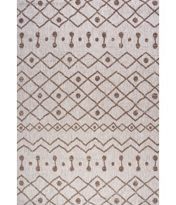 Jonathany Santa Monica SMB131A Beige/Brown Area Rug 5 ft. 2 in. X 7 ft. 5 in. Rectangle
