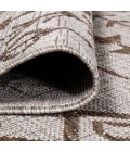 Tokay Bohemian Geometric Beige/Brown 2 ft. x 8 ft. Indoor/Outdoor Runner Rug