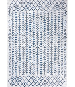 Jonathany Santa Monica SMB132B Ivory/Blue Area Rug 3 ft. 1 in. X 5 ft. Rectangle