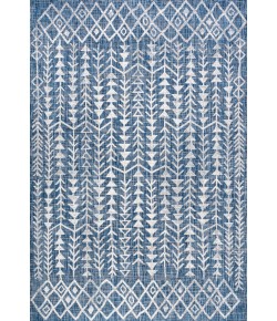 Jonathany Santa Monica SMB132C Blue/Ivory Area Rug 7 ft. 9 in. X 10 ft. Rectangle