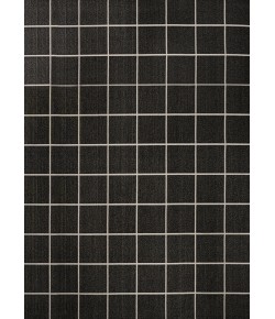 Jonathany Santa Monica SMB200B Black/Cream Area Rug 7 ft. 10 in. X 10 ft. Rectangle
