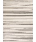 SANTA MONICA Area Rug Castara Wavy Stripe Modern Cream/Dark Gray 5 ft. x 8 ft. Indoor/Outdoor Area Rug
