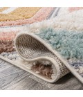 Elin Chevron High-Low Multi/Cream 2 ft. x 8 ft. Runner Rug