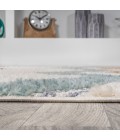 Elin Chevron High-Low Multi/Cream 2 ft. x 8 ft. Runner Rug