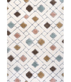 Jonathany Santa Theresa SNT103A Multi/Cream Area Rug 5 ft. 3 in. X 7 ft. 7 in. Rectangle