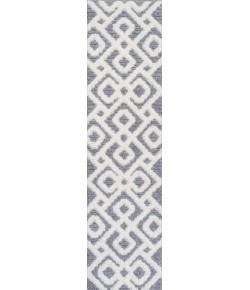 Jonathany Santa Theresa SNT103B Cream/Gray Area Rug 2 ft. 2 in. X 8 ft. Runner