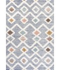 Monique Trellis High-Low Multi/Gray 4 ft. x 6 ft. Area Rug