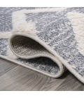 Monique Trellis High-Low Multi/Gray 2 ft. x 8 ft. Runner Rug