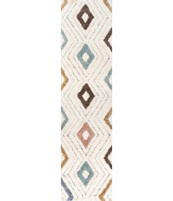 Jonathany Santa Theresa SNT108A Multi/Cream Area Rug 2 ft. 2 in. X 8 ft. Runner