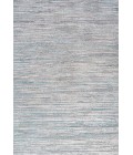 SILK ORCHID Area Rug Loom Modern Strie' Gray/Turquoise 3 ft. x 5 ft. Area Rug