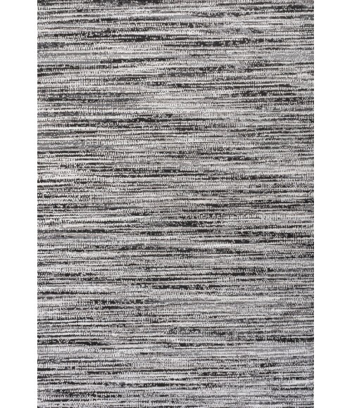 Loom Modern Strie' Black/Gray 4 ft. x 6 ft. Area Rug