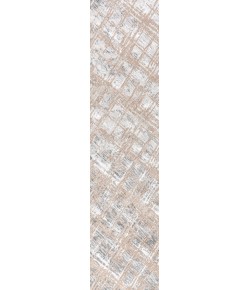Jonathany Silk Orchid SOR201C Beige/Gray Area Rug 2 ft. X 8 ft. Runner