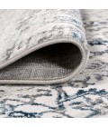 SILK ORCHID Area Rug Tidal Modern Strie' Gray/Blue 4 ft. x 6 ft. Area Rug