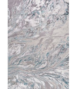 Jonathany Silk Orchid SOR203A Gray/Turquoise Area Rug 4 ft. X 6 ft. Rectangle