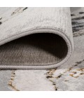 SILK ORCHID Area Rug Swirl Marbled Abstract Gray/Black 5 ft. x 8 ft. Area Rug