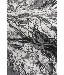 Jonathany Silk Orchid SOR203E Black/Ivory Area Rug 2 ft. 9 in. X 5 ft. Rectangle