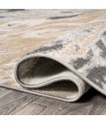 Swirl Marbled Abstract Beige/Ivory 2 ft. x 8 ft. Runner Rug