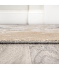 Swirl Marbled Abstract Beige/Ivory 2 ft. x 8 ft. Runner Rug