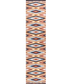 Jonathany South Western SWC101A Yellow/Red/Blue Area Rug 2 ft. X 8 ft. Runner Jonathany South Western SWC101A Yellow/Red/Blue Area Rug 2 ft. X 8 ft. Runner