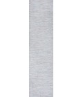 TUSCAN SUN COLLECTION Area Rug Ethan Modern Flatweave Solid Gray 2 ft. x 8 ft. Indoor/Outdoor Runner Rug