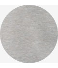 Ethan Modern Flatweave Solid Gray 6' Round Indoor/Outdoor Area Rug