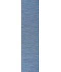 TUSCAN SUN COLLECTION Area Rug Ethan Modern Flatweave Solid Blue 2 ft. x 8 ft. Indoor/Outdoor Runner Rug