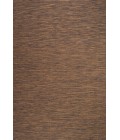 TUSCAN SUN COLLECTION Area Rug Ethan Modern Flatweave Solid Brown 3 ft. x 5 ft. Indoor/Outdoor Area Rug