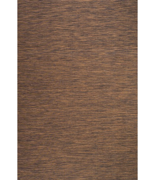 TUSCAN SUN COLLECTION Area Rug Ethan Modern Flatweave Solid Brown 3 ft. x 5 ft. Indoor/Outdoor Area Rug