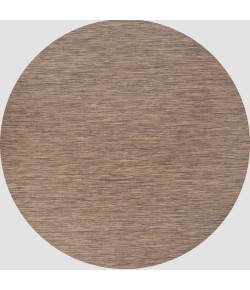 Jonathany Tuscan Sun Collection TSN100D Brown Area Rug 6 ft. 7 in. X 6 ft. 7 in. Round
