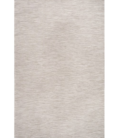 TUSCAN SUN COLLECTION Area Rug Ethan Modern Flatweave Solid Light Gray 9 ft. x 12 ft. Indoor/Outdoor Area Rug