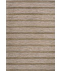 TUSCAN SUN COLLECTION Area Rug Bo Modern Farmhouse Wide Stripe Brown/Natural 3 ft. x 5 ft. Indoor/Outdoor Area Rug