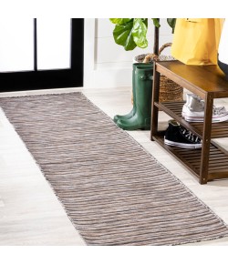 Jonathany Tuscan Sun Collection TSN102A Dark Gray/Blue Area Rug 2 ft. 2 in. X 8 ft. Runner