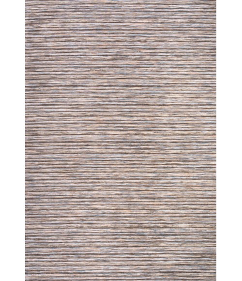 TUSCAN SUN COLLECTION Area Rug Finn Modern Farmhouse Pinstripe Dark Gray/Blue 5 ft. x 8 ft. Indoor/Outdoor Area Rug