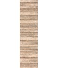 TUSCAN SUN COLLECTION Area Rug Finn Modern Farmhouse Pinstripe Brown/Natural 2 ft. x 8 ft. Indoor/Outdoor Runner Rug