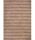 Finn Modern Farmhouse Pinstripe Natural/Brown 3 ft. x 5 ft. Indoor/Outdoor Area Rug