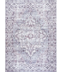 Jonathany Wsh102A WSH102A Gray/Purple Area Rug 7 ft. 10 in. X 10 ft. Rectangle