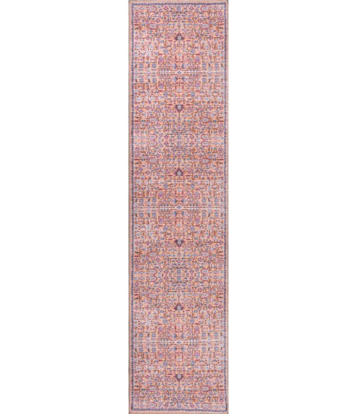 Kemer All-Over Persian Washable Multi 2 ft. x 8 ft. Runner Rug