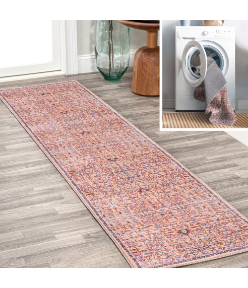 Kemer All-Over Persian Washable Multi 2 ft. x 8 ft. Runner Rug