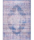 WSH107A Area Rug Regis Bohemian Medallion Washable Blue 8 ft. x 10 ft. Area Rug